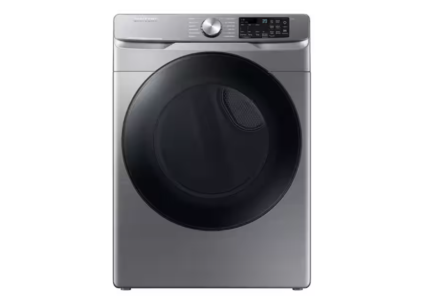7.5 cu. ft. Smart Stackable Vented Electric Dryer with Steam Sanitize+ in Platinum