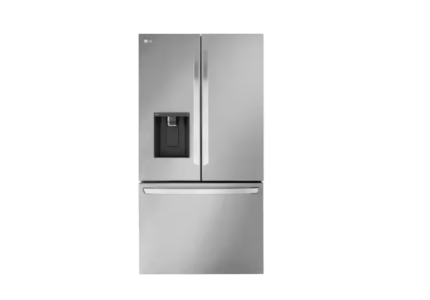 LG 36 in. 26 cu. ft. Smart Counter-Depth MAX French Door Refrigerator with Dual Ice Makers in PrintProof Stainless Steel