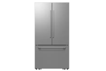 Samsung 36in. 24 cu.ft. Counter Depth 3-Door French Door Refrigerator in Stainless Steel w/Zero Clearance Fit and Internal Water