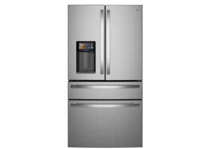 GE Profile 27.9 Cu. Ft. Smart 4-Door French-Door Refrigerator with Kitchen Assistant & Scan-to-Shopping-List Technology