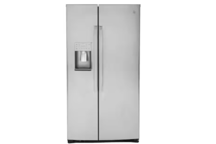 GE Profile 21.9 cu. ft. Side by Side Refrigerator in Fingerprint Resistant Stainless Steel, Counter Depth